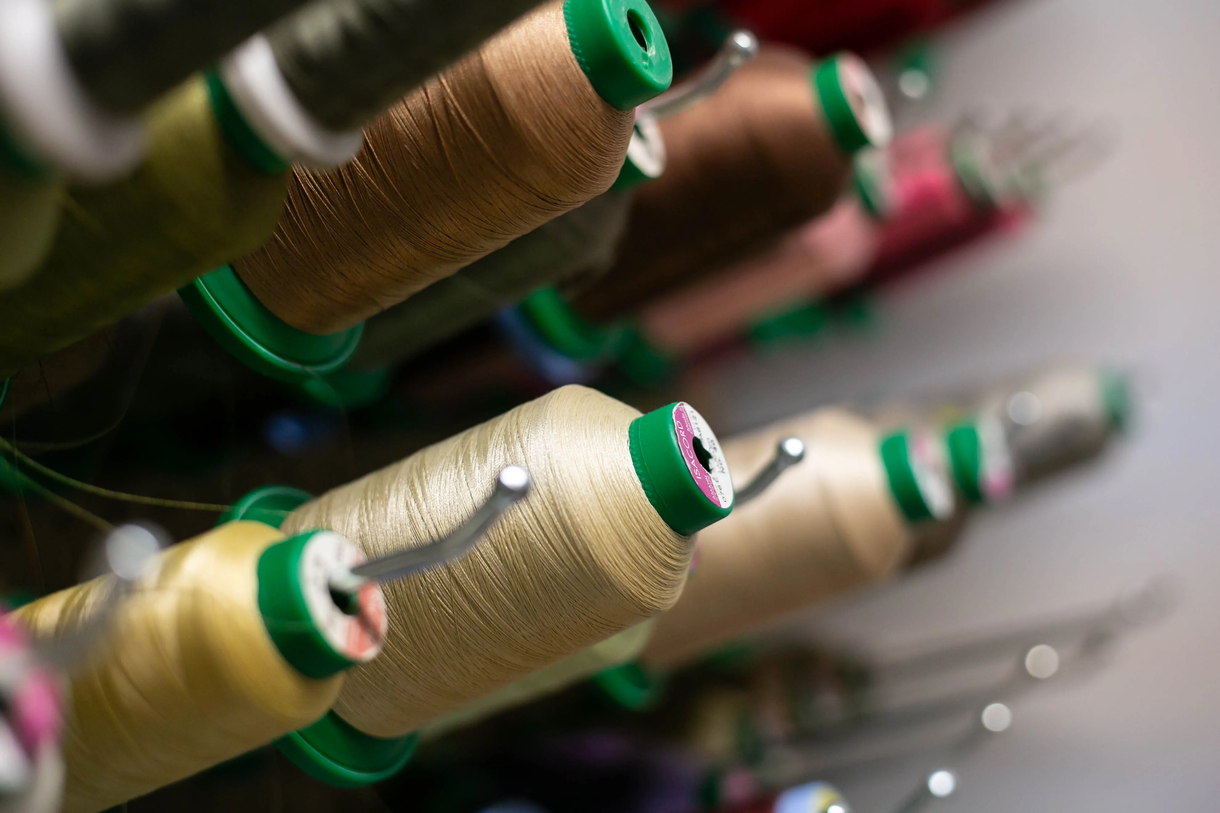 Embroidery thread spools