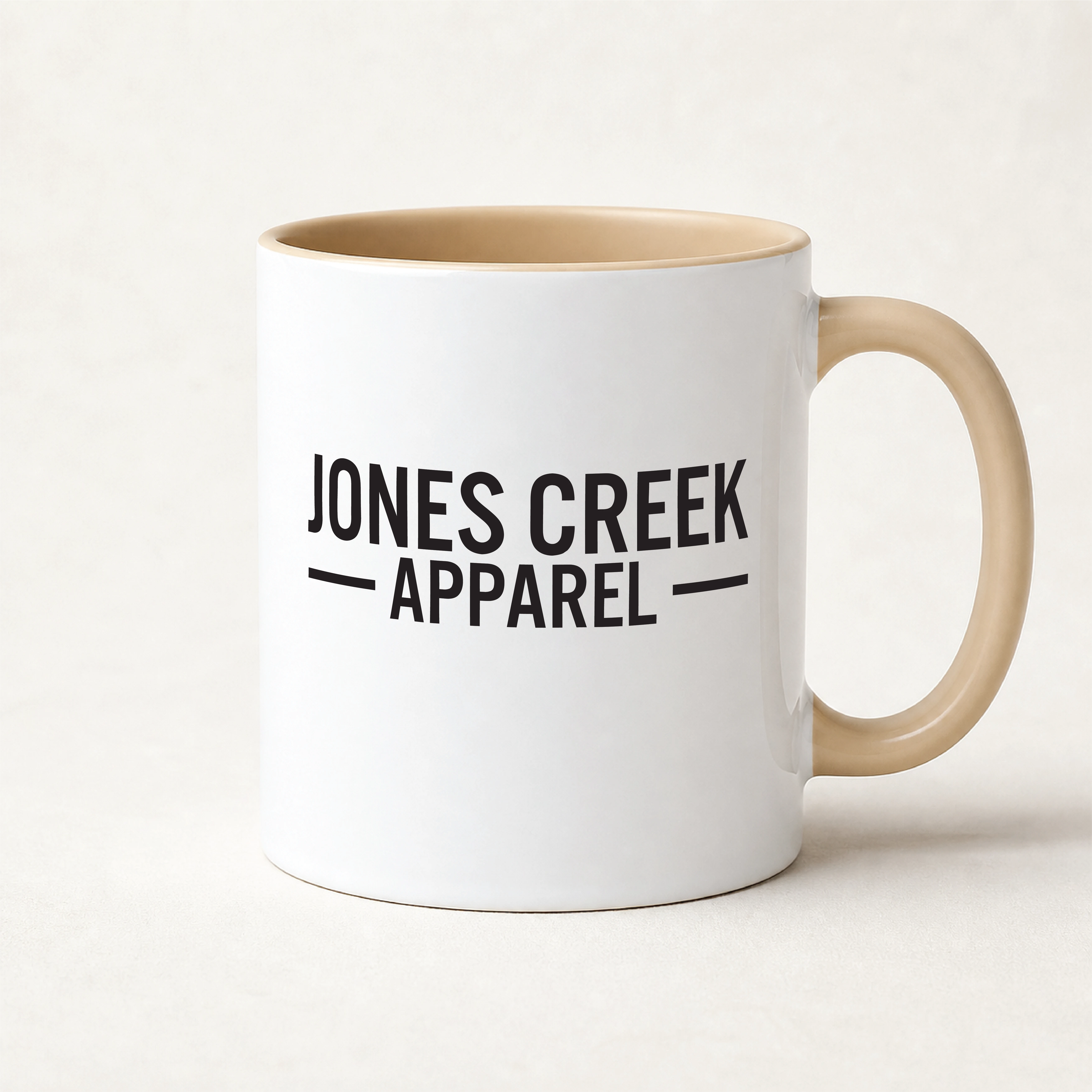Custom logo mug — branded drinkware for businesses and events